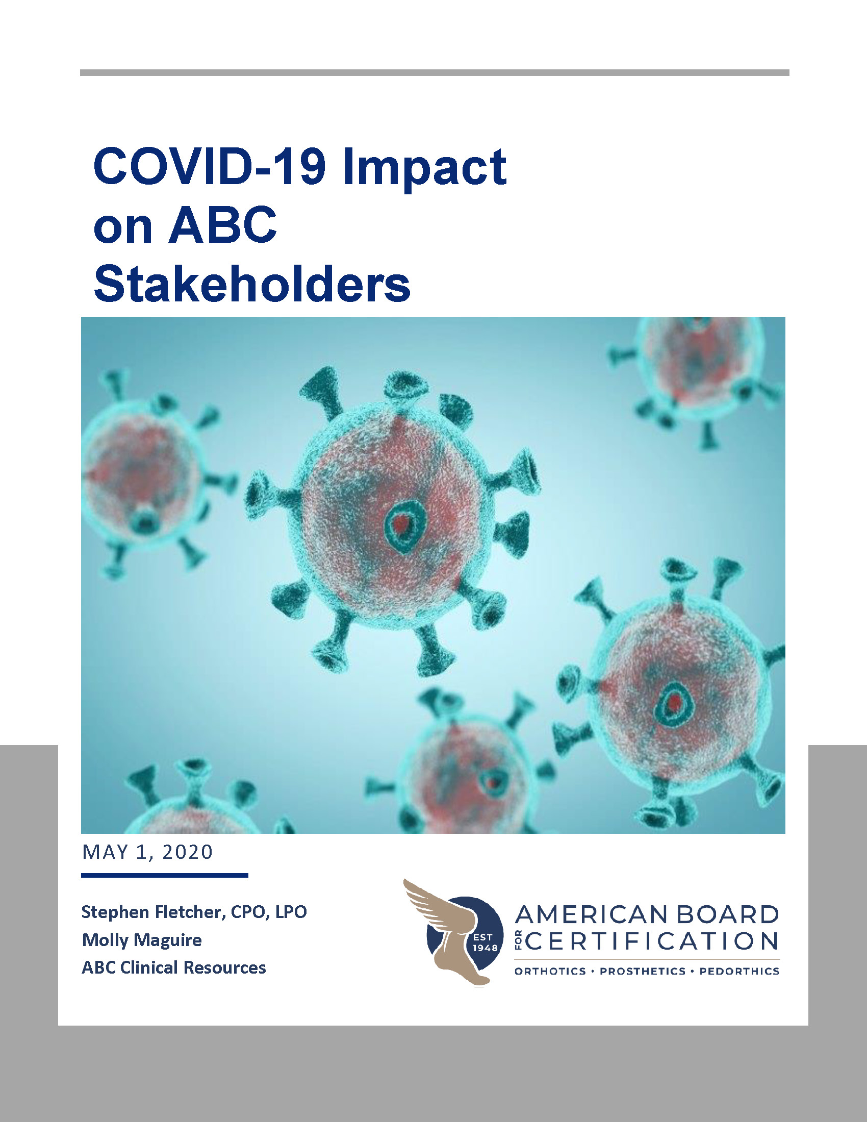 cover image of COVID-19 Impact Survey Report